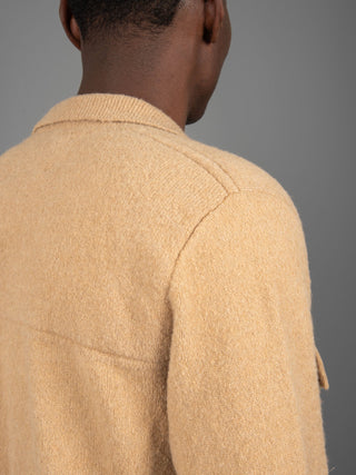 Maglia Giacca - Cammello