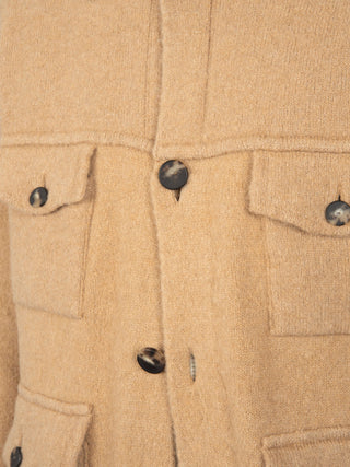 Maglia Giacca - Cammello