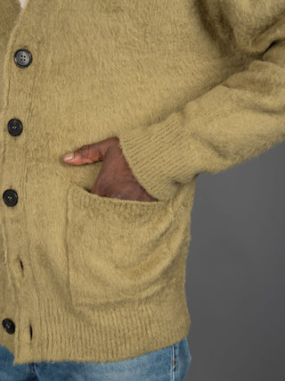 Maglia Cardigan - Militare