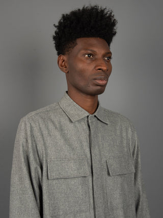 Giacca Camicia - Grigio