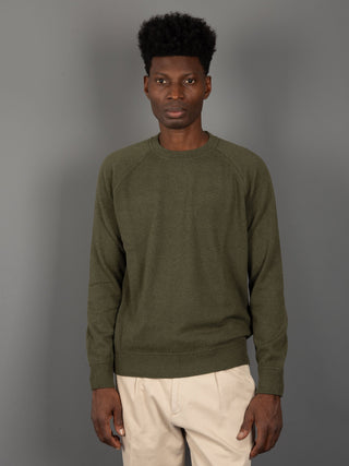 Maglia Raglan - Verde Militare