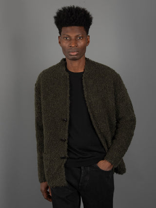 Maglia Giacca John - Verde Bottiglia