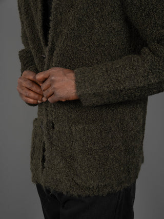 Maglia Giacca John - Verde Bottiglia