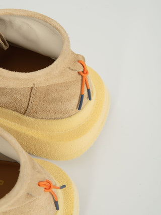 Polacchina Alta Suede - Sabbia