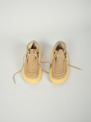 Polacchina Alta Suede - Sabbia