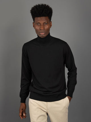 Maglia Dolcevita Extrafine - Nero