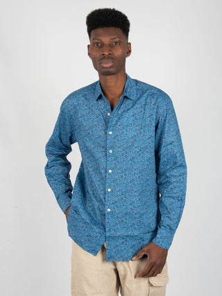 Camicia 'Sikelia' - Blu