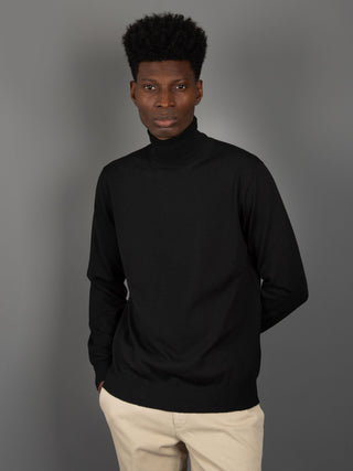 Maglia Dolcevita Extrafine - Nero