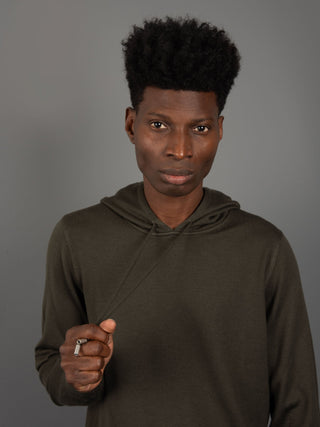 Maglia Felpa - Verde Militare