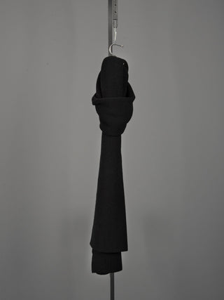 Sciarpa Rain Wool - Nero