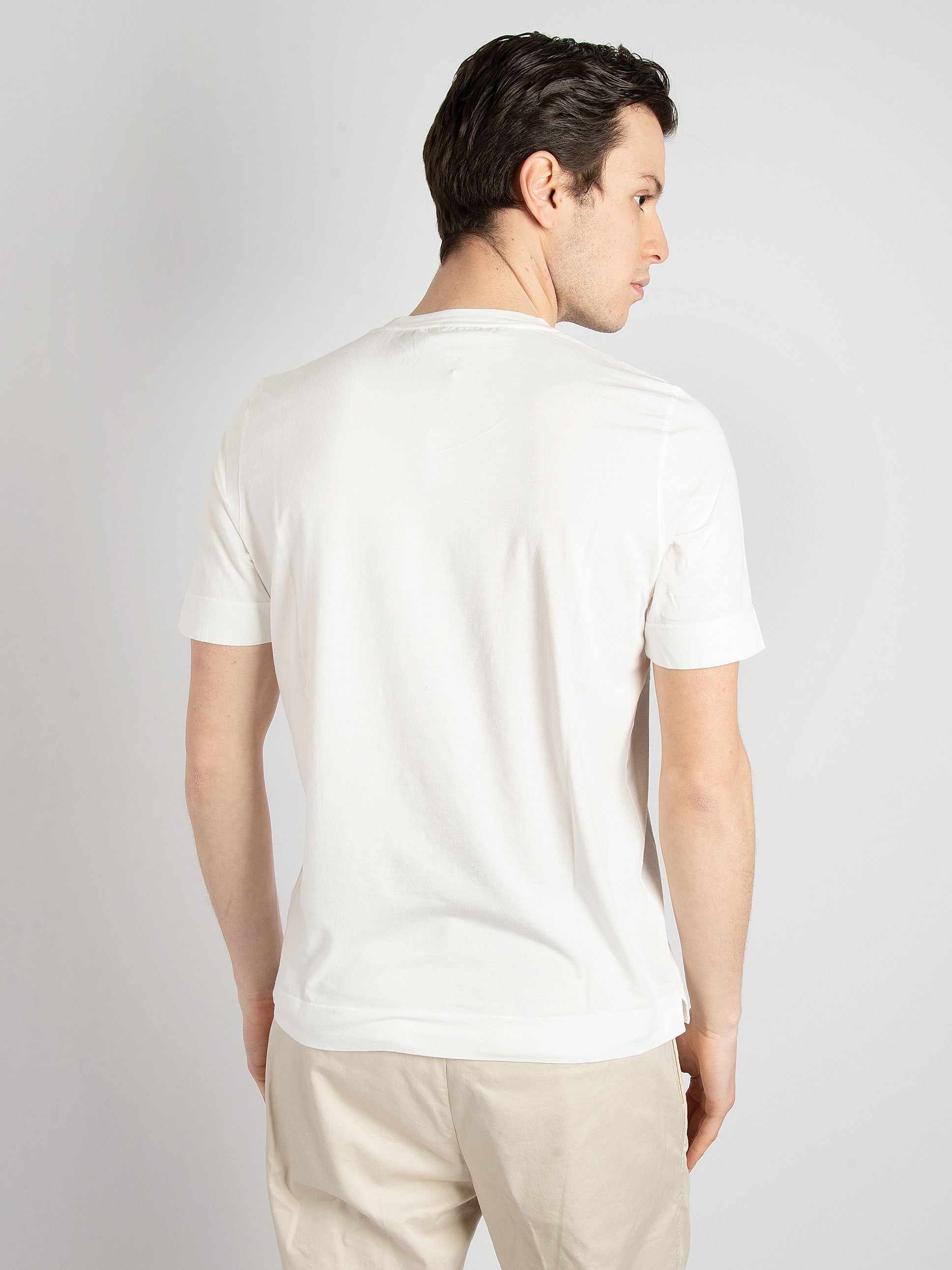 T-shirt Cotone e Modal - Bianco