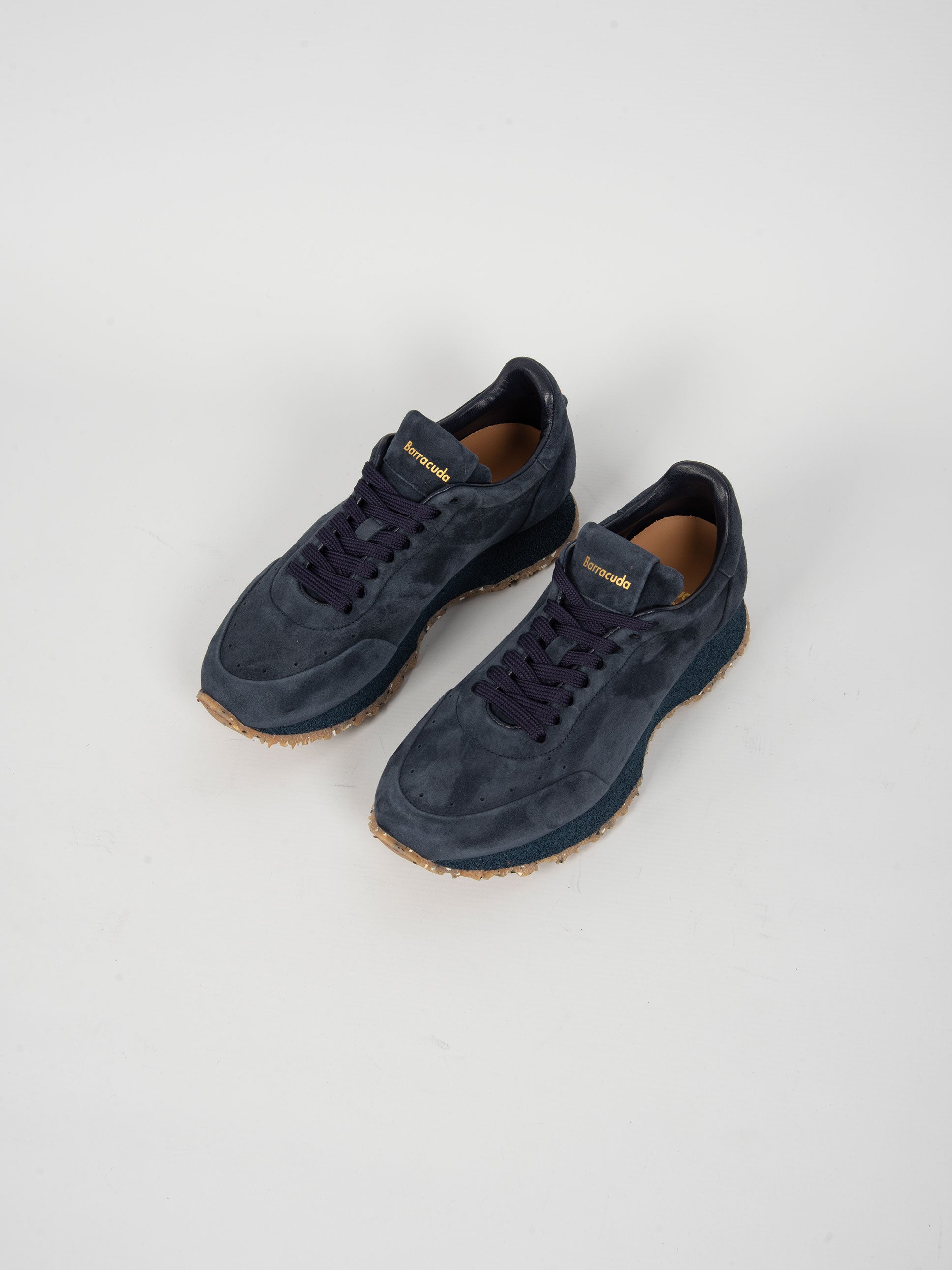 Sneakers 'Camoscio Vintage' - Blu Notte
