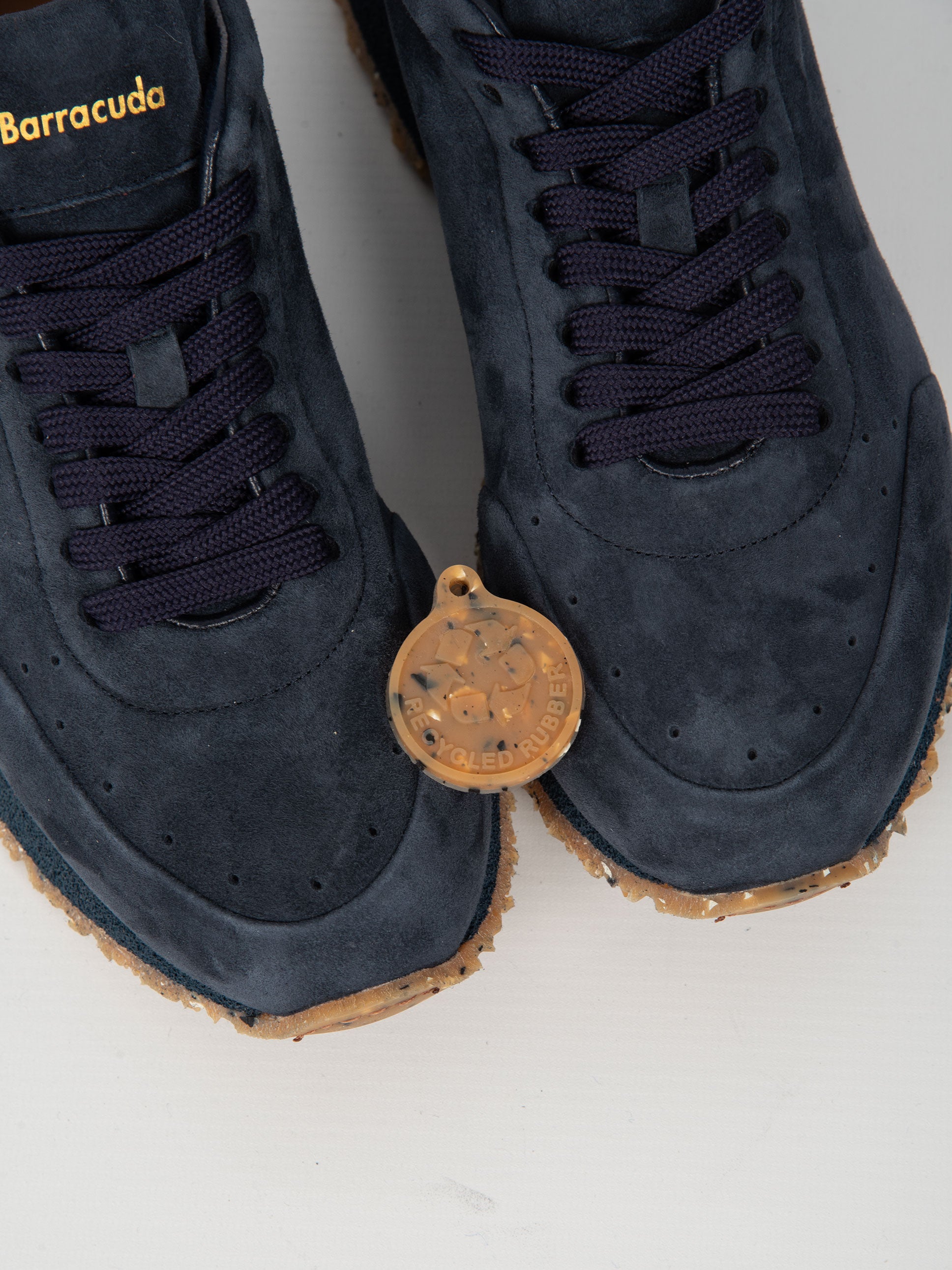 Sneakers 'Camoscio Vintage' - Blu Notte