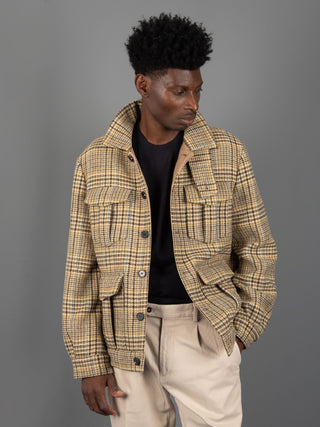 Giacca Check - Beige
