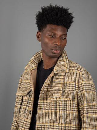 Giacca Check - Beige