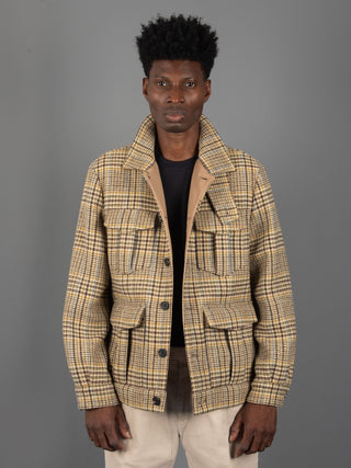 Giacca Check - Beige