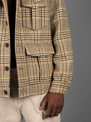 Giacca Check - Beige