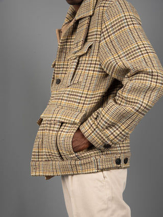Giacca Check - Beige