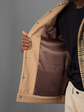 Giacca Check - Beige