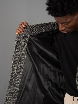 Cappotto Monopetto  - Spinato