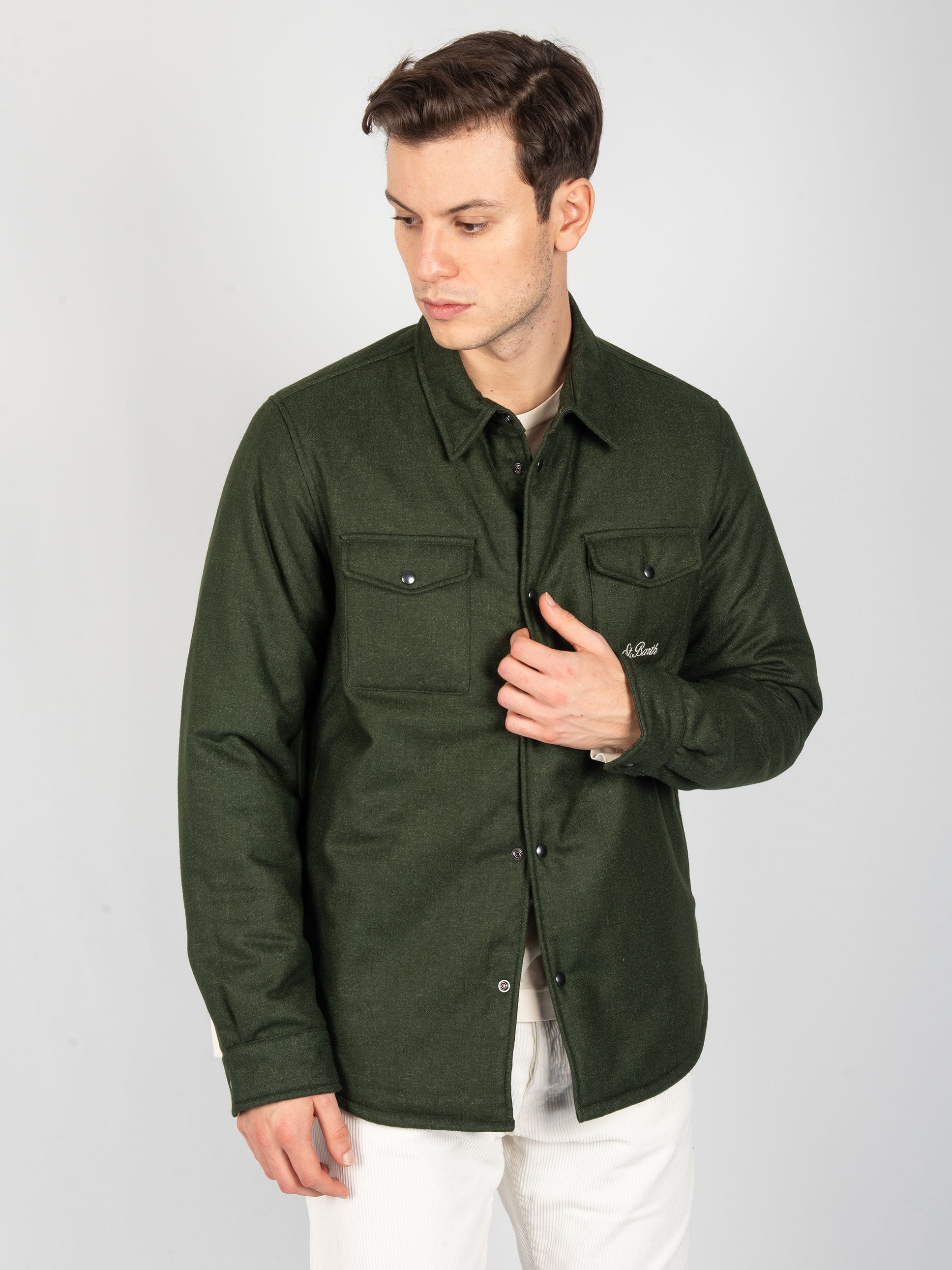 Giacca Camicia 'Chalet' - Verde