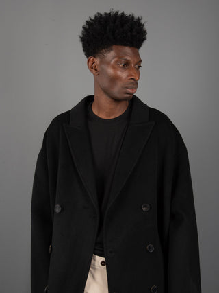 Cappotto Doppiopetto - Nero