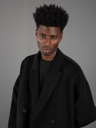 Cappotto Doppiopetto - Nero