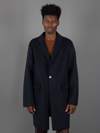 Cappotto Monopetto - Blu