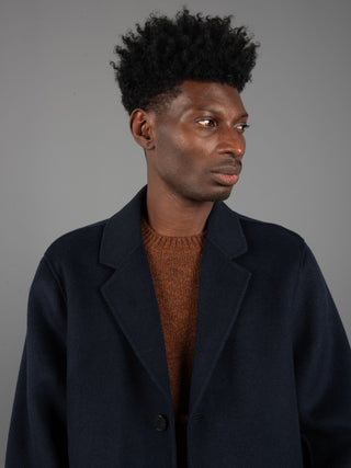 Cappotto Monopetto - Blu