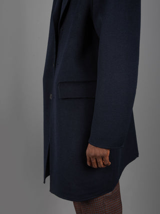 Cappotto Monopetto - Blu