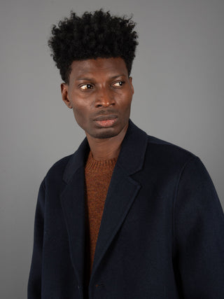 Cappotto Monopetto - Blu