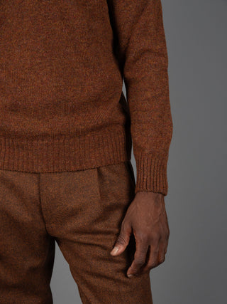 Maglia Shetland - Tabacco