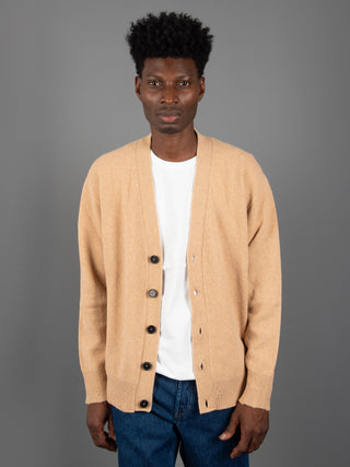 Maglia Cardigan - Cammello