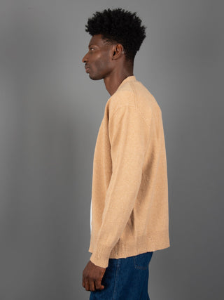 Maglia Cardigan - Cammello