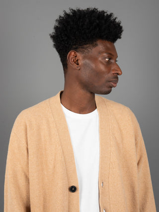 Maglia Cardigan - Cammello