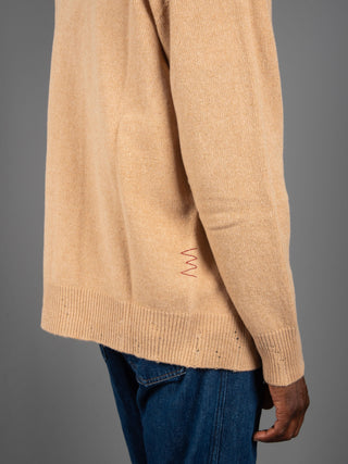 Maglia Cardigan - Cammello