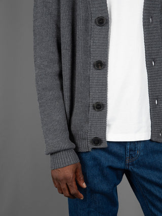 Maglia Cardigan - Antracite