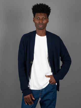 Maglia Cardigan - Blu