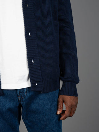 Maglia Cardigan - Blu