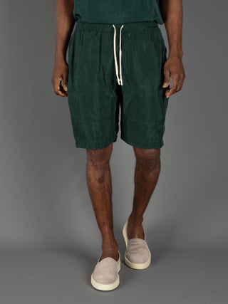 Bermuda Cupro - Verde Bottiglia