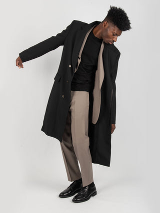 Cappotto Lana - Nero