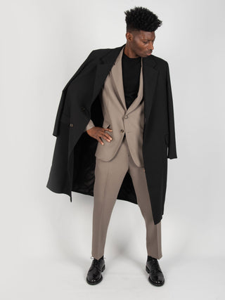 Cappotto Lana - Nero