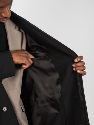 Cappotto Lana - Nero