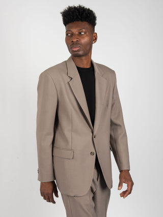 Giacca Blazer Lana - Pietra