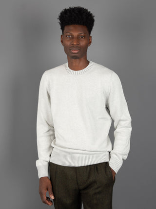 Maglia Girocollo - Gesso