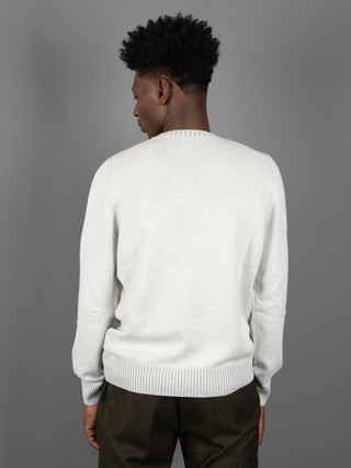 Maglia Girocollo - Gesso