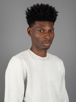 Maglia Girocollo - Gesso