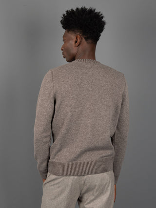 Maglia Girocollo - Nocciola