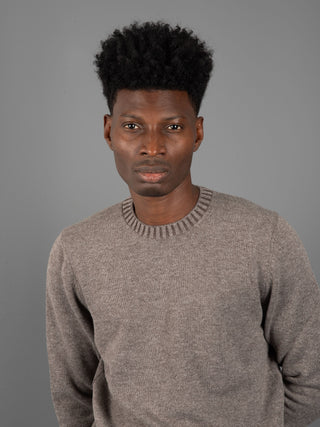 Maglia Girocollo - Nocciola