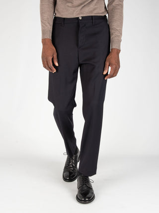 Pantalone Lana - Blu